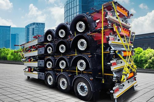 Transporter auf Raupen - RN Auto Industry - auf Rädern / Hub / für Container