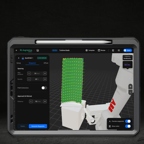 Roboterprogrammiersoftware - Augmentus - Simulation / Steuerung / Prozess