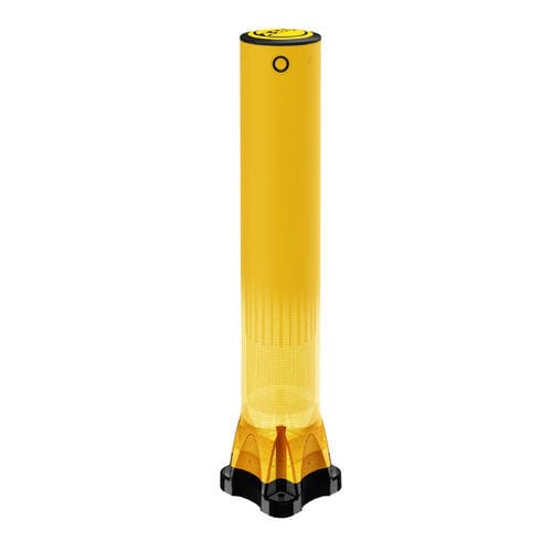 Feststehender Poller / Polymer - Monoplex™ - A-SAFE Inc - Warnschutz / für den Innenraum
