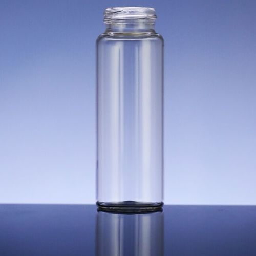 Einschraub-Fläschchen - Canzhou Four-star Glass Co., Ltd. - zylindrisch / Borosilikatglas / Weißglas