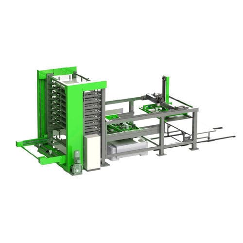Vertikales automatisches Lagersystem - HYSTORE - Bescutter LLC - für Blech / modular