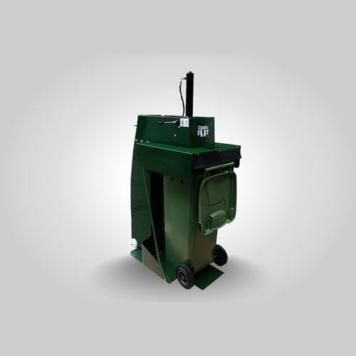 Mobile Müllpresse - PEL240 - PEL MFG - hydraulisch / für Abfallbehälter