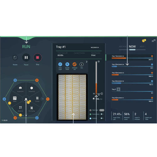 Software für 3D-Drucker / Prozesssteuerung - Tritone Technologies - Projektentwicklung
