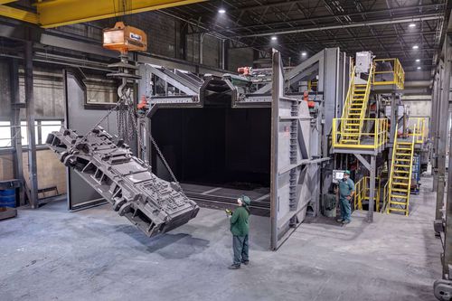 Aufhängungssystem - Blast Cleaning Technologies