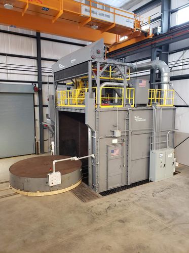Drehtisch-Strahlanlage - Blast Cleaning Technologies - für Metall / automatisch