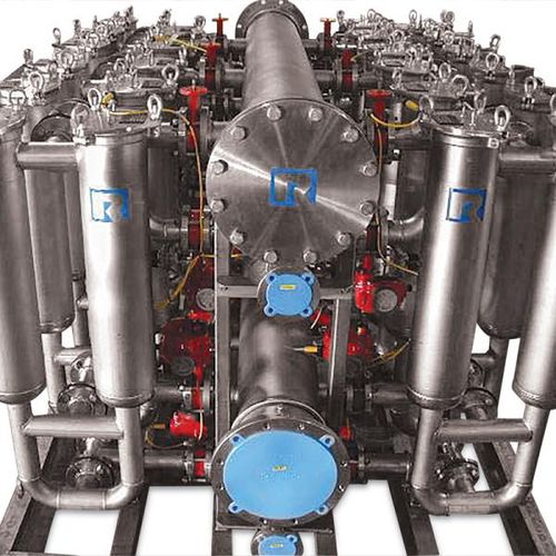Druck-Filteraggregat - Rosedale Products Inc. - für Flüssigkeiten / automatisch / selbstreinigend