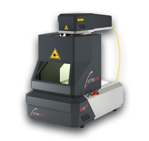 Markiermaschine / gepulster Faserlaser - Fiberlux NANO series - Elettrolaser S.r.l. - MOPA-Laser / kompakt / Benchtop