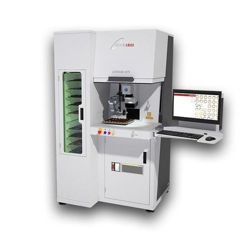 Faserlasersystem - Luxmark W15 series - Elettrolaser S.r.l. - Gas / grün / UV