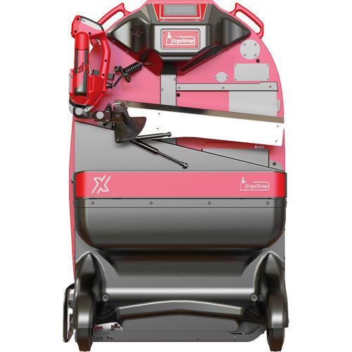 Halbautomatische Umreifungsmaschine - X-Pert Line - ErgoStrap Inc. - für Paletten / für Spannrollen / für Polypropylenbänder