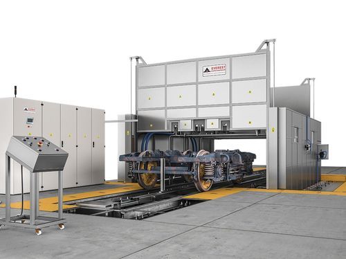 Heißwasser-Hochdruckreiniger - BogieClean - Everest Elektro Mekanik Makina Sanayi ve Tic. A.S - stationär / Industrie / wassersparend