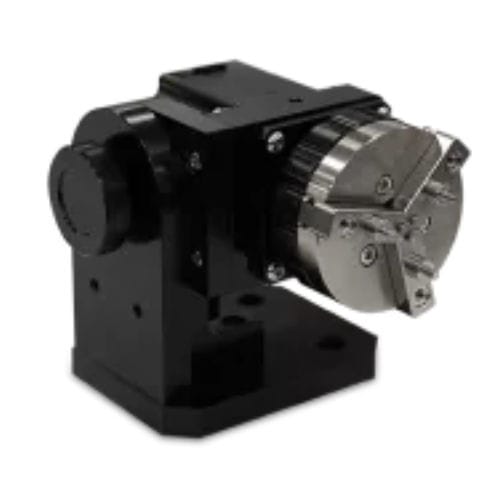 Drehachse für Lasermarkiersystem - D65  - TYKMA Electrox - Industrial Laser Systems - Bolzen / für Wickeldorn / kompakt