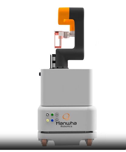 AMR für Materialumschlag - HANWHA ROBOTICS Co.,LTD - batteriebetrieben / kollaborativ