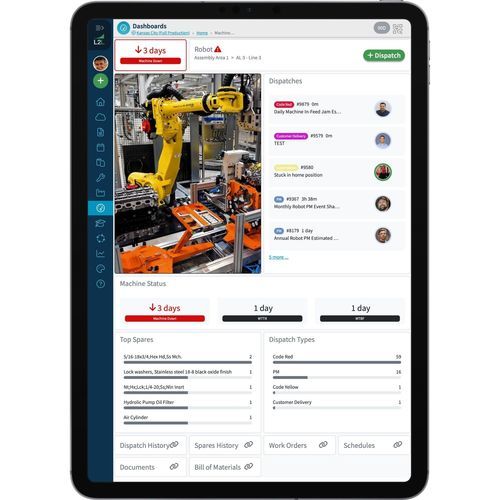 CMMS-Software - L2L - automatisiert