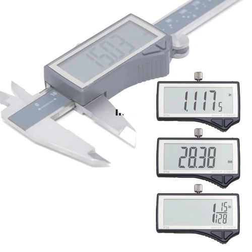 Digitaler Messschieber - DCLR-0605 - Clockwise Tools Inc - polierter Edelstahl / großformatig / IP54