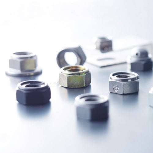 Sechseckige Gegenmutter - FUJILOK U-NUT - Fuji Seimitsu Co., Ltd. - Sicherung / Metall / für die Automobilindustrie
