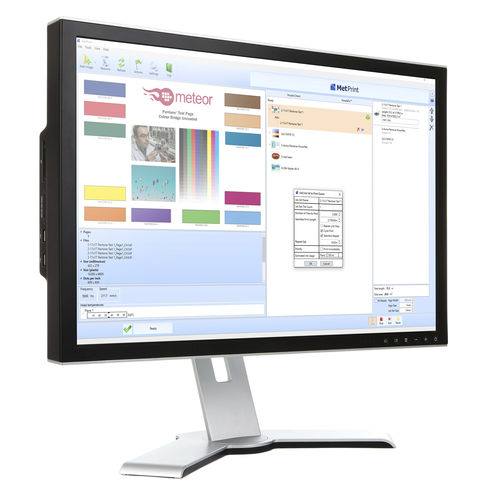 Druck-Software - MetPrint - Meteor Inkjet Ltd - Schnittstellen / zur Programmierung von Anwendungen / Qualität