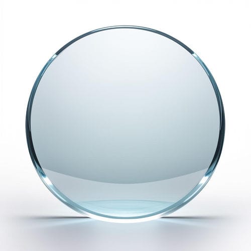 Sphärische Linse - Alien Photonics - plankonkav / aus BK7-Glas / Quarzglas