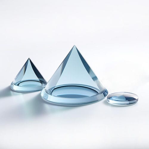 Axicon-Linse - Alien Photonics - konisch / Quarzglas / UV