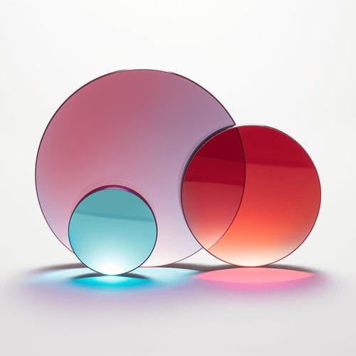 Dielektrischer Spiegel - Alien Photonics - rund / Quarzglas / Laser