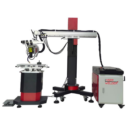 Faserlaser-Schweißmaschine - G4-1500WMR - Laser Welder - halbautomatisch / mit Rollen / integrierbar