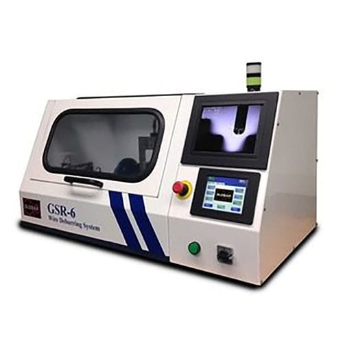 Automatisierte Entgratmaschine - GSR-6 - MMT - für Metallteile / für Profile / kompakt