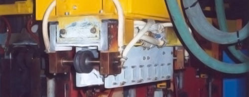 Induktionshärtemaschine - Savage Saws / Inductoheat - automatisch