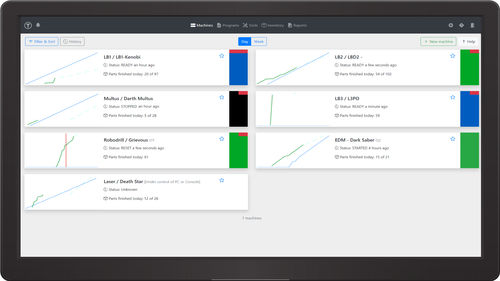 Management-Software - OnTakt - Wolfram Manufacturing Technologies - Überwachung / Produktionsmanagement / Echtzeit