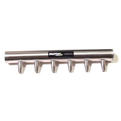 Mehrweg-Verteilerblock - ITW Air Management - Edelstahl / für Luft / Düsen