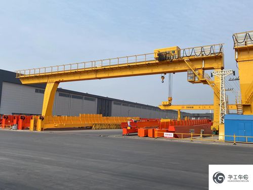 Schienenmontierter Portalkran - L - HUAGONG INDUSTRY GROUP - für Schifffahrtsanwendungen / für Werkstatt / für schwere Lasten