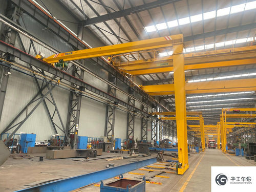 Schienenmontierter Halbportalkran - BMH - HUAGONG INDUSTRY GROUP - für Werkstatt / Einträger / für schwere Lasten