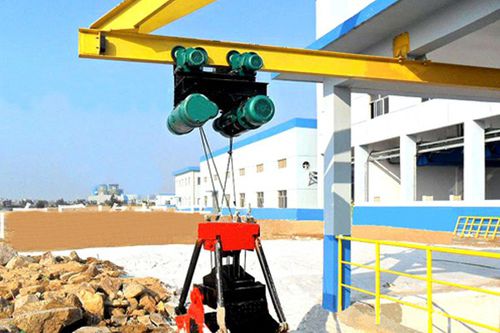 Einträger-Brückenkran - LDY - HUAGONG INDUSTRY GROUP - Schalengreifer / mit Leichthebesystem / Leichtlast