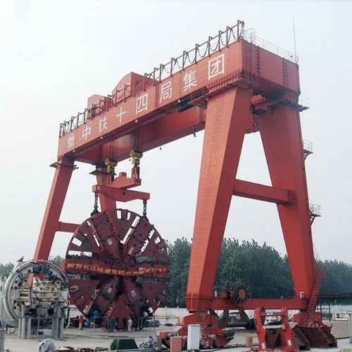 Portalkran für Container - HUAGONG INDUSTRY GROUP - für Schifffahrtsanwendungen / Zweiträger / für schwere Lasten