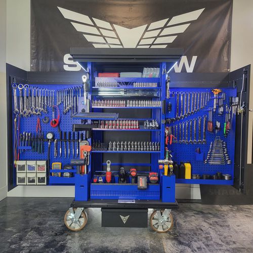 Werkzeugschrank - TSS 5.2 - Shadow Tool Company - auf Rollen / Fachböden / doppeltürig