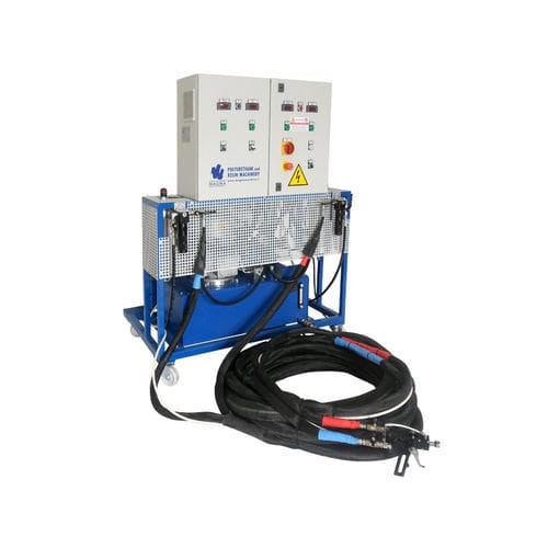 Dosiergerät / 2-Komponenten Harz - MS series  - MAGMA MACCHINE SRL - mit Verdrängerpumpe / Hochpräzision / pneumatisch