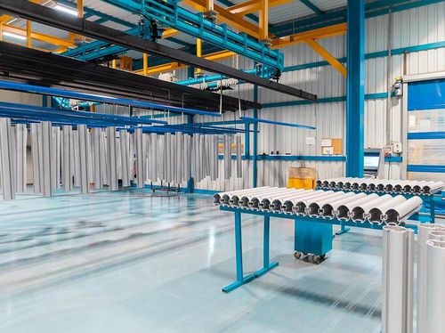 Aluminium-Thermolackierung - Erdoganlar Advanced Aluminium Solutions - für Industrieanwendungen