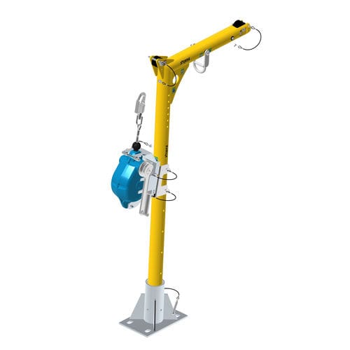 Festinstallierter Kran - IN-2483 - GLOBESTOCK Safety - Ausleger / für Baustelle / für Hubanwendungen