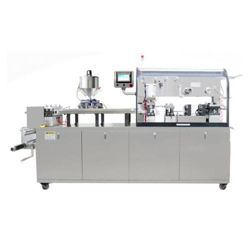 Blister-Verpackungsmaschine - DPP-260L - Guangdong Rich Packing Machinery Co., Ltd. - PLC-gesteuert / Folien / für Flüssigkeiten
