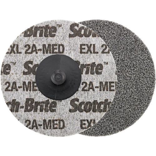 Schleifscheibe zum Schleifen - Roloc - Solventum - zur Endbearbeitung / für Metall / schnell montierbar