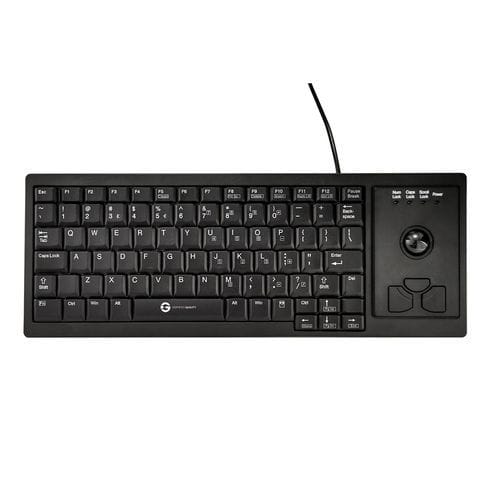 Desktop-Tastatur - KPL-U20130 - GETT Asia Ltd. - mit scissor switches / 83 Tasten / Trackball