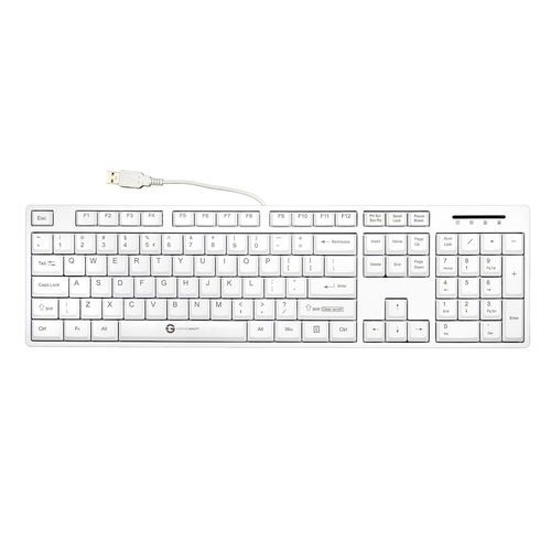 Desktop-Tastatur - KPL-U10060 series - GETT Asia Ltd. - Membran / 105 Tasten / für die Medizintechnik