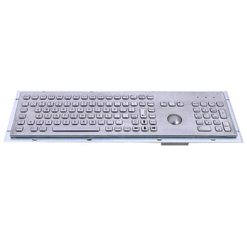 Desktop-Tastatur - GA-100R1-TB-USB-US - GETT Asia Ltd. - mit mechanischen Tasten / 100 Tasten / Trackball