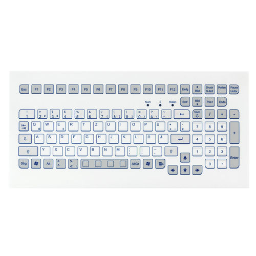 Rack-Tastatur - KS18289 - GETT Asia Ltd. - Membran / 104 Tasten / Industrie