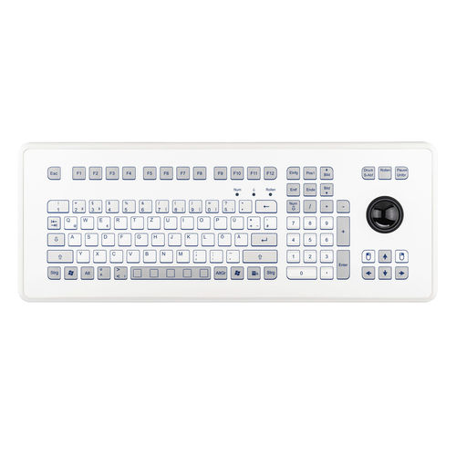 Desktop-Tastatur - KS18237 - GETT Asia Ltd. - Membran / 105 Tasten / Trackball