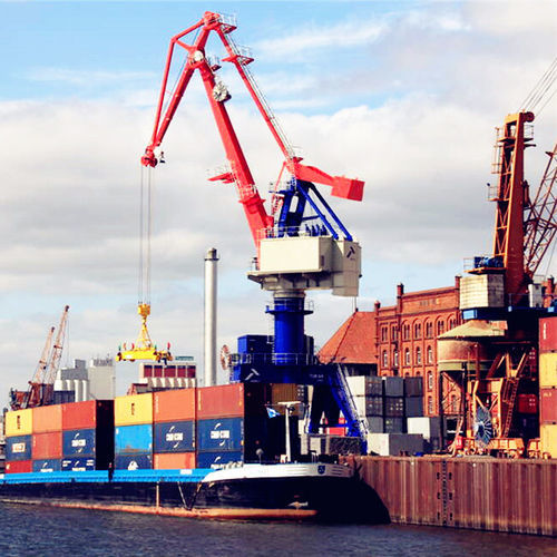 Kran für Materialumschlag - Xinxiang MAGICART Cranes Co., Ltd - festinstalliert / für Schiffswerften / Hafen