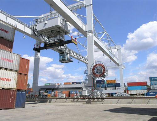 Schienenmontierter Portalkran - Xinxiang MAGICART Cranes Co., Ltd - für Container