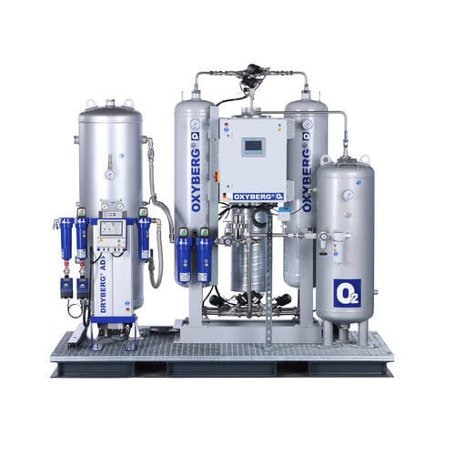 PSA-Sauerstoffgenerator - OXYBERG®500 - 800 - BERG Kompressoren GmbH - für hochreine Anwendungen / für medizinische Zwecke / Prozess