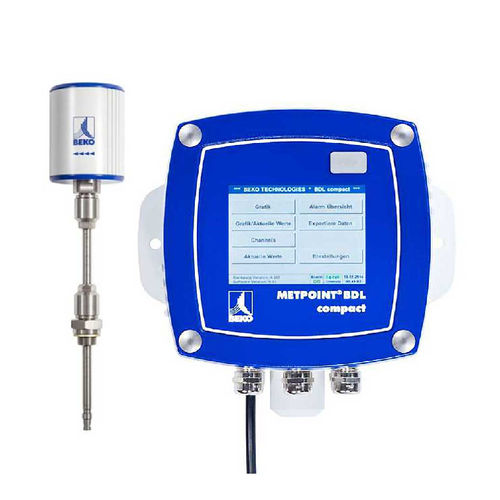 Kalorimetrischer Durchflussmesser - METPOINT®️ FLM - BERG Kompressoren GmbH - Volumen / für Druckluft / Tauchfühler