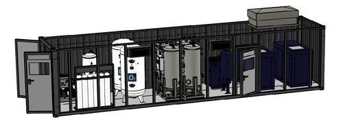 Installaton für Sauerstoffprodukton - O₂ BOX 1700 - BERG Kompressoren GmbH