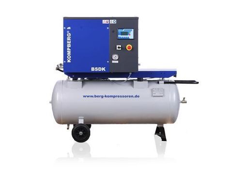 Schraubenkompressor - KOMPBERG® BSDK5 - BERG Kompressoren GmbH - Luft / mit Elektromotor / stationär