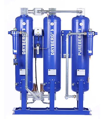 Drucklufttrockner durch Adsorption - DRYBERG® AD150 CT - BERG Kompressoren GmbH - durch Adsorption / durch kaltregenerierende Adsorption / Zwei-Stufen